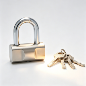 HM02-Hammer Iron Padlock