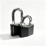 Steel Padlock SB02-Plastic Casing Steel Padlock