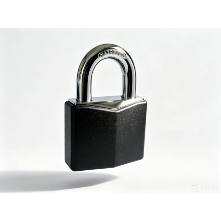 Steel Padlock SB02-Plastic Casing Steel Padlock