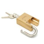 Brass Padlock HFP5421-Half Euro Cylinder Padlock