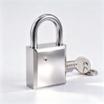 Brass Padlock HF2254-Polyhedral Padlock