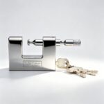 Brass Padlock LB23-Rectangle Brass Padlock