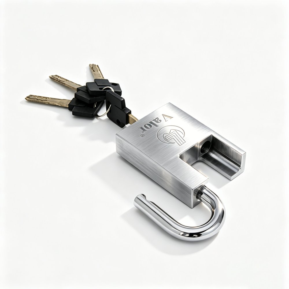 Stainless Steel Padlock SS07-Euro Standard Cylinder Stainless Steel Padlock