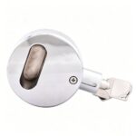 Puck Lock PS79 - Computer Key Cylinder Hockey Padlock