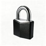 Steel Padlock SB02-Plastic Casing Steel Padlock
