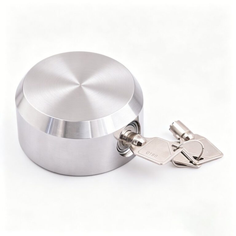 Puck Lock PS79 - Computer Key Cylinder Hockey Padlock