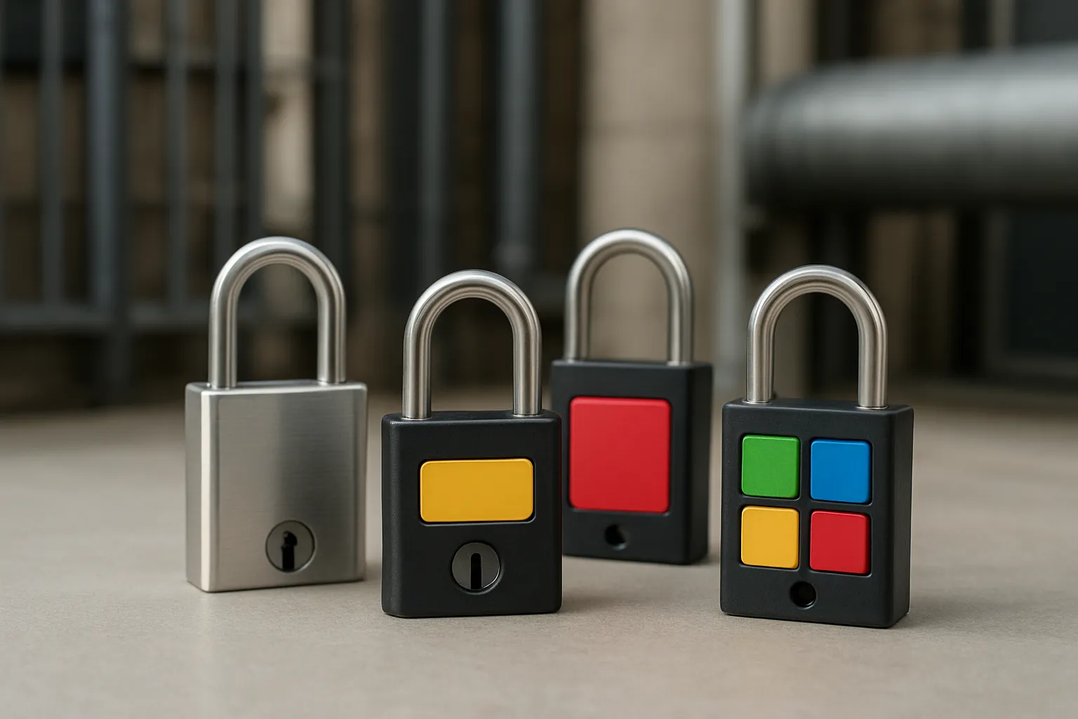 Exploring Customizable Padlocks for Industrial Applications
